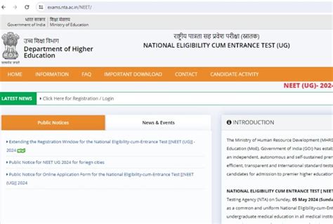 Neet Ug 2024 Nta Extends Registration Deadline Till March 16