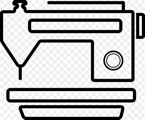 Sewing Machines Clip Art PNG 980x810px Sewing Machines Area Black