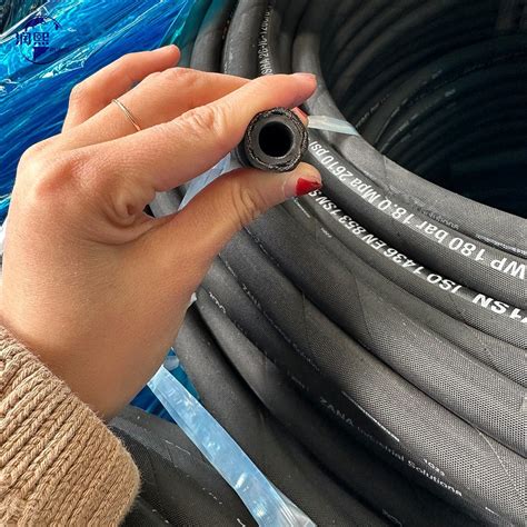 Braid Steel Wire Reinforced Sae R Flexible High Pressure Hydraulic