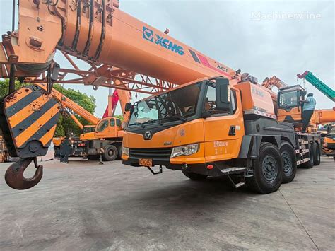 XCMG XCT80 80 Ton 80t 80 Tons XCMG Used Mounted Truck Crane Mobile