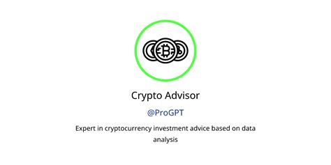 Crypto Advisor Gpts Features And Functions Examples And Prompts Gpt Store