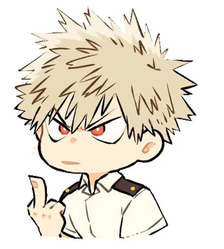 Bakugou Katsuki Bakugou Juego De Adhesivos Para Telegram Y WhatsApp