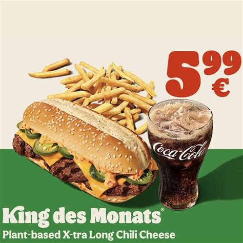 Mydealz On Twitter Burger King King Des Monats X Tra Long Chili