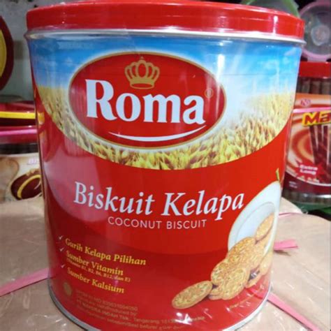 Jual Roma Kelapa Kemasan Kaleng Shopee Indonesia