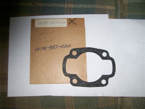 Honda Cr250m Fl250 Cr Fl 250 Cylinder Base Gasket 12191 357 020 12191 357 306nos Ebay