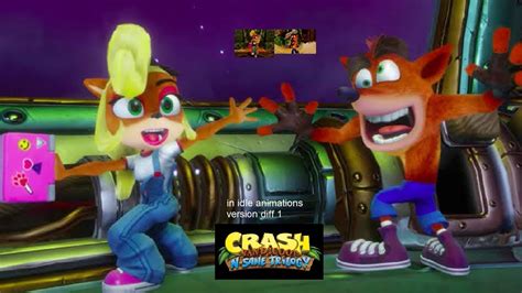 Crash Bandicoot N Sane Trilogy Gameplay Idle Animations Hd Youtube