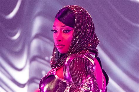 Megan Thee Stallion Wows In A Glittering Catsuit Armored Corset