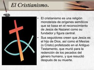 El CRISTIANISMO PPT