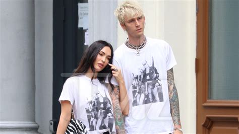 Megan Fox & MGK Wear Matching Outfits in NYC