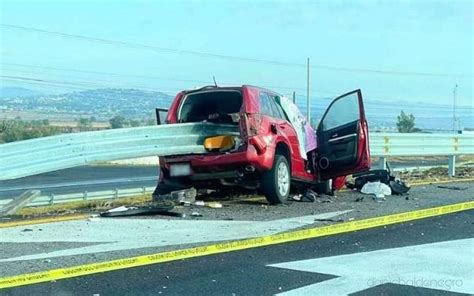 Fallecen Dos Personas Por Accidente En La M Xico Pachuca Sobrevive Un