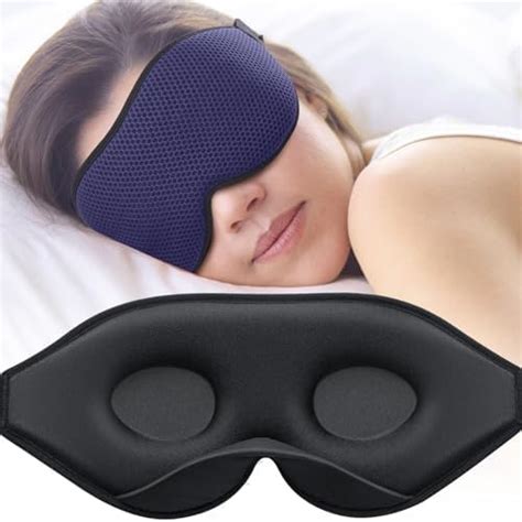 3d Sleep Mask For Side Sleeper 100 Light Blocking