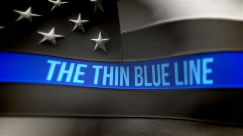 Thin Blue Line Flag Wallpaper 57 Images