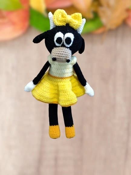 Clarabelle The Cow Crochet Pattern Etsy