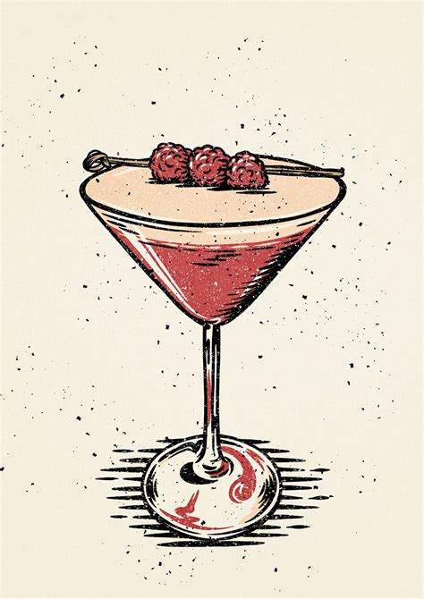 Cocktails On Behance Cocktail Illustration Cocktails Drawing Cocktail Art