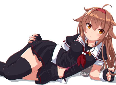 Wallpaper Anime Girls Kantai Collection Shiratsuyu Kancolle Long