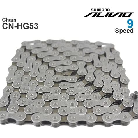 Original Shimano Alivio M Hg Speed Bicycle Chains Super Narrow