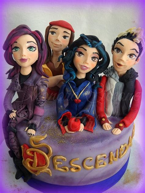 Descendants Cake Topper Decorated Cake By Eleonora Cakesdecor