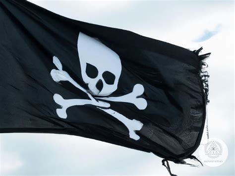 The History And Symbolism Of Captain Kidds Pirate Flag Signsmystery