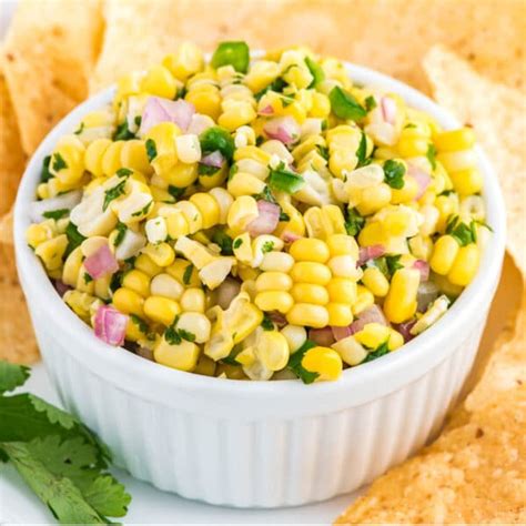 Chipotle Corn Salsa Copycat Recipe Deliciously Sprinkled