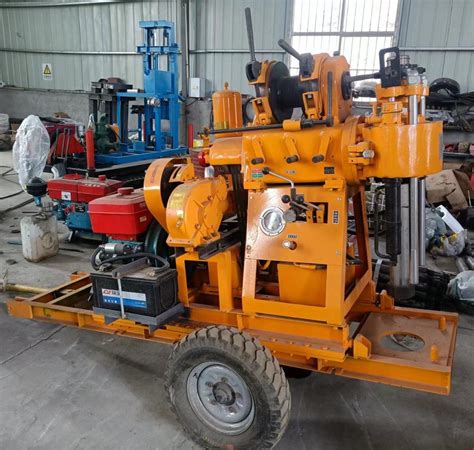 Portable Wheel Mounted Geological Geotechnical Prospecting Core Drill