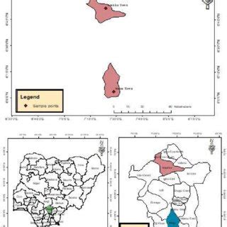 Map of Enugu town, Enugu state, showing the sampling site. | Download ...