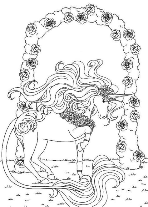 Top Id Es Tutos De Dessins Licornes Unicorn Coloring Pages