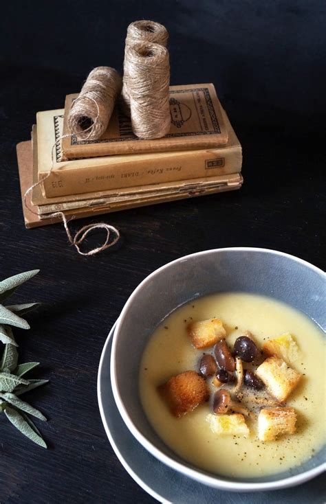 Vellutata Di Sedano Rapa Porri E Funghi Dissapore