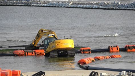 Przekop Mierzei Wiślanej 16 minutowy raport z budowy 4 9 2021 YouTube