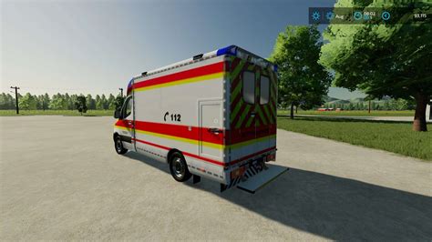 Mercedes Benz Sprinter Strobel Krankenwagen V Fs Mod Fs Mod