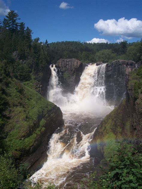 Grand Portage State Park High Falls | Grand portage state park, Camping ...