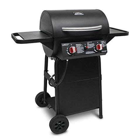 Smoke Hollow 2 Burner Propane Gas Barrel Grill Barbecue Smokers And