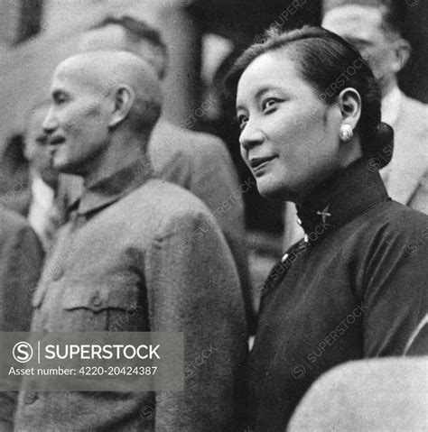 Madame Chiang Kai Shek Also Known As Soong May Ling Or Soong Mei Ling