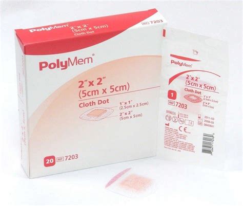 Polymem Cloth Adhesive 10x13cm Usl Medical