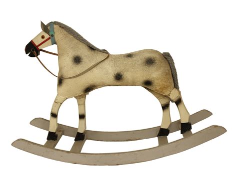 Vintage Rocking Horse, 1950s | #92348