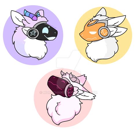 Protogen Headshots By Murachan15 On Deviantart