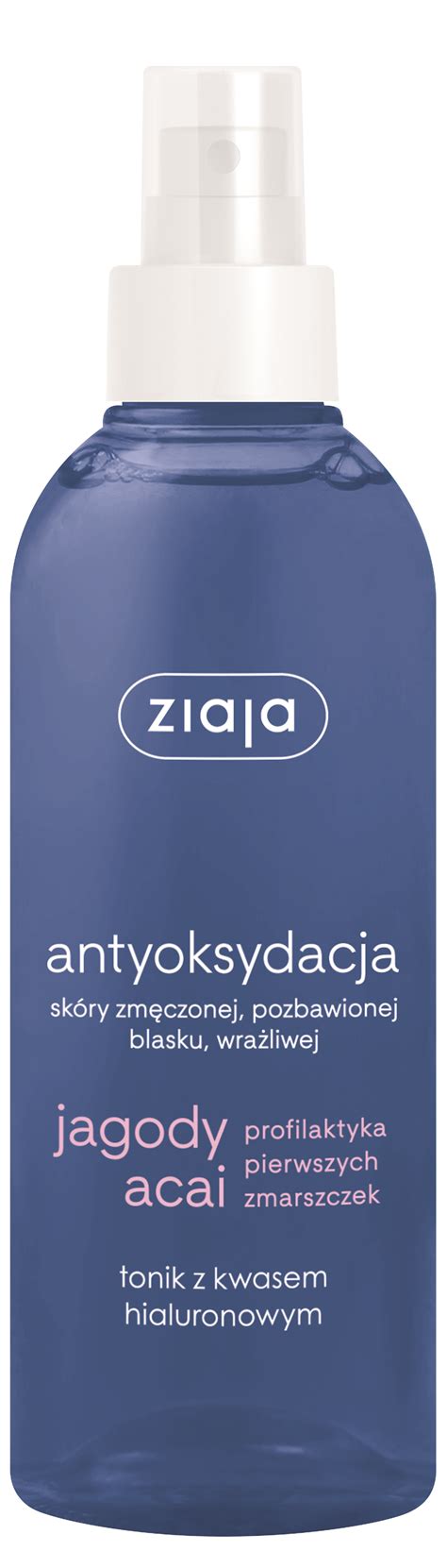 Ziaja Jagody Acai Tonik Z Kwasem Hialuronowym 200 Ml Dr Max Drogeria