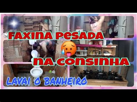 FAXINA COMPLETA NA MINHA COZINHA MUDEI TUDO LAVEI O BANHEIRO