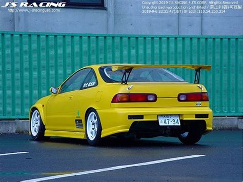 Js Racing Type Wet Carbon D Gt Wing Acura Integra Dc