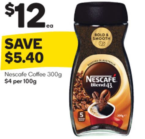 Nescafe Coffee 300g Offer At Woolworths