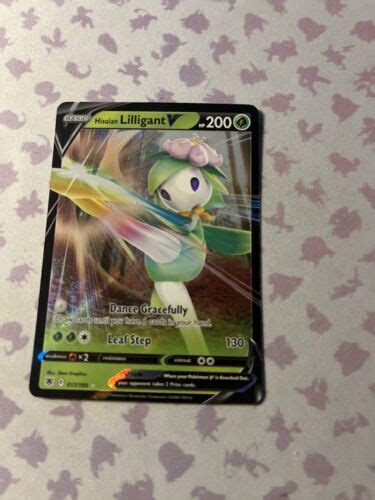 Hisuian Lilligant V Swsh Astral Radiance Ultra Rare Holo