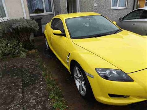 Mazda 2004 Rx 8 192 Ps Yellow Car For Sale