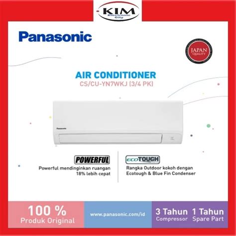 Jual Ac Panasonic Cs Cu Yn Wkj Pk R Indoor Outdoor Unit Only