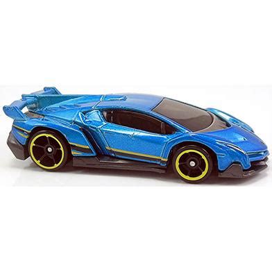 Hot Wheels Regular LOOSE Lamborghini Veneno Blue Hot Wheels