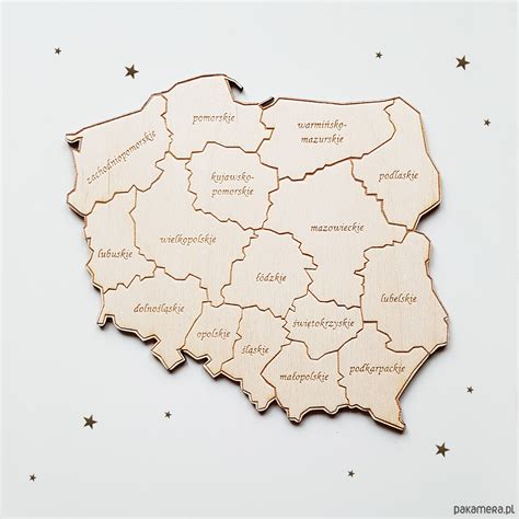 Regiony Polski Mapa Dla Dzieci