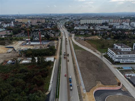 Budowa Trasy Wolbromskiej Zobaczcie postęp prac na zdjęciach z drona