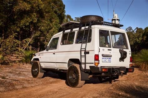 Tracklander Side Fixed Ladder Suits Toyota Series Landcruiser