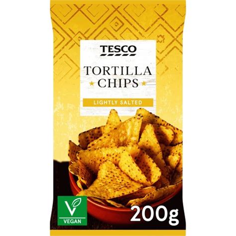 Tesco Lightly Salted Tortilla Chips G Compare Prices Where To