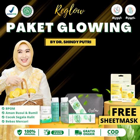 Jual Reglow Skincare Original Paket Glowing Skin Treatment Perawatan