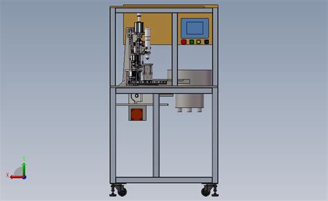 铜片端子全自动锁螺丝机solidworks 2014模型图纸下载 懒石网