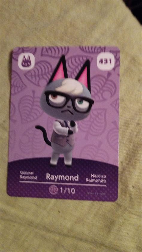 i finally got his amiibo card! : r/acnh